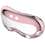 Vr Case for Apple Vision Pro - Electroplated Tpu - Pink - Extra Image