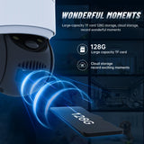 Wireless Solar Camera - 2Mp Hd Ip66 Waterproof - White - Extra Image