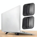 Foldable Laptop Stand - Portable and Compact - White - Front View