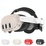 Silicone Vr Host Case for Meta Quest 3 - Fits All Sizes - Black - Side View