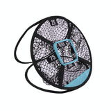 Blue Golf Chipping Target for Practice and Strikes - Front View