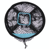 Blue Golf Chipping Target for Practice and Strikes - Side View