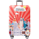 Protective Cover for Luggage Compartment - Dust-proof and Wear-resistant - Small Size - Chinese Interest - Front View