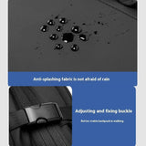 Large Capacity Business Backpack For Men - Black - 45-Degree Angle