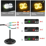 5.5 Inch Elliptical Hybrid X - Shaped Car Work Light - Extra Image