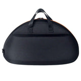 Outdoor Portable Speaker Protection Bag for Harman Kardon Go & Play3 - Black Grey - Front View