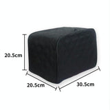 Small Home Bread Maker Dust Cover - Polyester Material - Black
