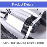 30mm Multi-coated Telescope with 5x Magnification - Silver - Top-Down View