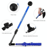 Adjustable Golf Swing Trainer for Beginners - Foldable & Corrective - Black - Extra Image