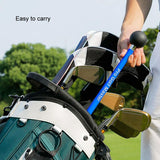 Adjustable Golf Swing Trainer for Beginners - Foldable & Corrective - Black - Extra Image