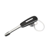 Handsfree Bluetooth Earphone with Mic for Iphone - Black / Silver - Low Angle