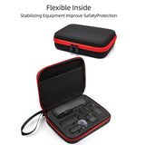 Dji Pocket 3 Camera Handbag - Storage Bag - Black Shell Black Inner - Close-Up Angle