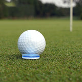 Magnetic Golf Cap Clip with Ball Marker - Mk011 - Red - Rear View