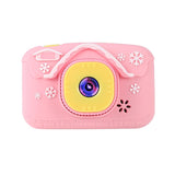 Mini Children Camera with 2.0 Hd Screen - V8 Digital Toy Camera - Pink