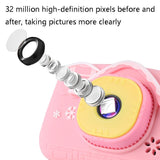 Mini Children Camera with 2.0 Hd Screen - V8 Digital Toy Camera - Pink