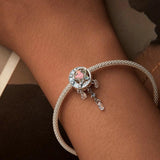 925 Sterling Silver Dreamcatcher Tassel Beads - Rear View