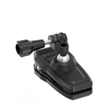 360 Degree Swivel Backpack Clip for Magnetic Action Camera Mount - Side View