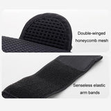 Waterproof Running Arm Bag For Mobile Phones Pouch For Outdoor Activities - Black - Close-Up Angle