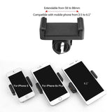 Universal Phone Clip for Selfie Stick and Bike Mount - Rear View