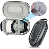 Carbon Fiber Vr Storage Bag for Meta Quest - Shockproof - Close-Up Angle