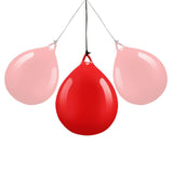 Household Hanging Water Ball For Boxing And Venting - Red - Rear View