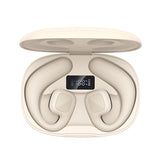 Wireless Tws Bluetooth Earbuds with Air Conduction Technology - Black - Extra Image