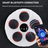 Wall Hanging Bluetooth Music Boxing Trainer - Red / Black - 45-Degree Angle
