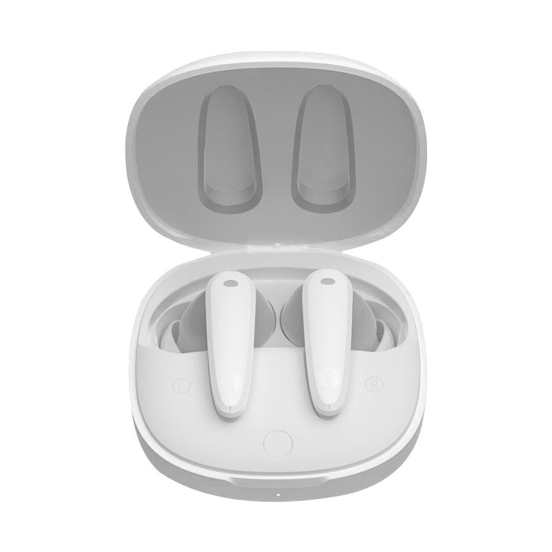 Wireless Noise-cancelling Bluetooth Earbuds - Music Cube - Red Blue