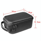 Waterproof Dustproof Protection Bag for Bose Soundlink Max Portable Speaker - Black - Top-Down View