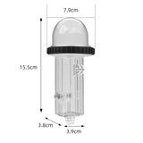 Waterproof Diving Housing for Dji Pocket 3 - 40m Depth - Transparent Handle - Low Angle
