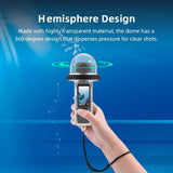 Waterproof Diving Housing for Dji Pocket 3 - 40m Depth - Transparent Handle