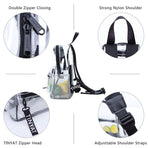 Women Waterproof Pvc Backpack - Green