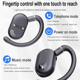 Wireless Stereo Earphones with Charging Case - Outdoor Sound - Black