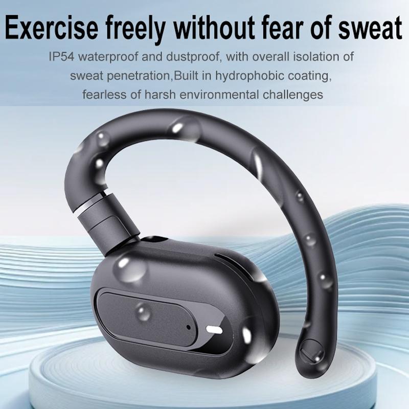 Wireless Stereo Earphones with Charging Case - Outdoor Sound - Black