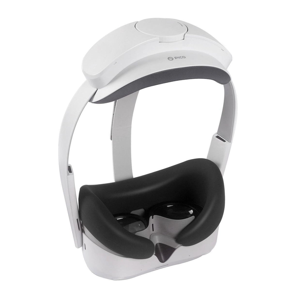 Comfortable Silicone Vr Eye Mask for Pico Neo 4 - Black