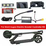 8 Electric Scooter Controller Display Kit For Kugoo S1 / S2 / S3 / Etwow - Black 8 Size - Rear View