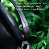 Jbl Flip 4 / 5 / 6 Bluetooth Speaker Bag - Black - Close-Up Angle