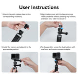 Universal Magnetic Quick Release Adapter Kit For Action Cameras - Extra Image