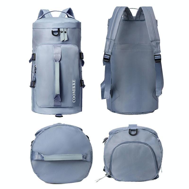 Sports Travel Backpack - Compact and Durable - Grey