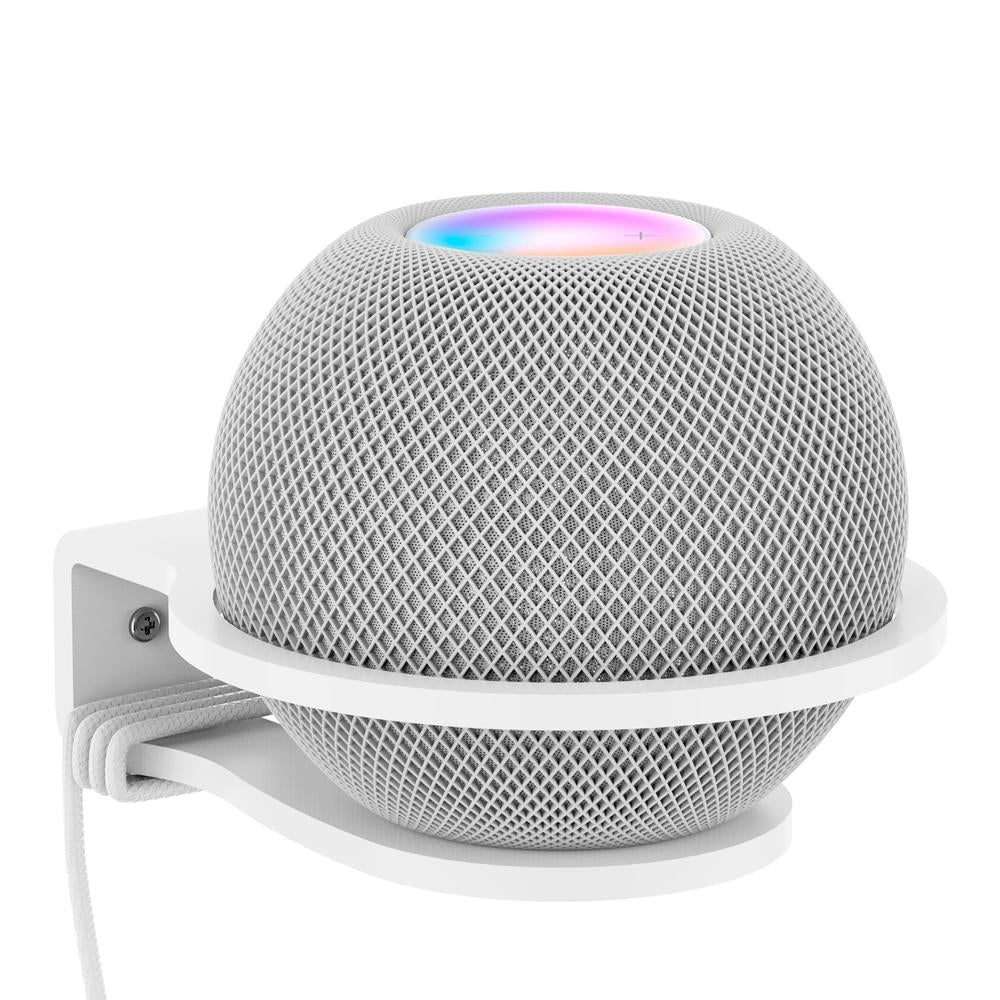 Wall-mounted / Desktop Acrylic Bracket for Apple Homepod Mini - White