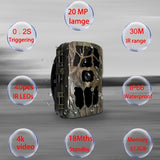 Waterproof Infrared Night Vision Camera for Outdoor Monitoring - 45-Degree Angle