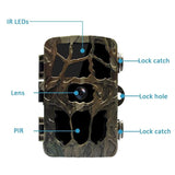 Waterproof Infrared Night Vision Camera for Outdoor Monitoring - Close-Up Angle