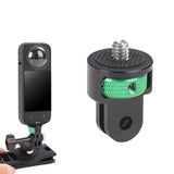 Universal 1 / 4 Inch Screw Action Camera Adapter - Adjustable - Black - Extra Image