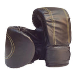Half-Finger Boxing Gloves For Adults - Ideal For Fighting And Punching - Red - Low Angle