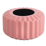 Versatile Vase for Wet and Dry Flowers - Glazed Decorative Pot - Sea Blue - Extra Image