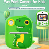 Instant Printing Camera with 2.4 Hd Screen and 32gb Tf Card - Blue