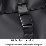 2023 Large Capacity Waterproof Crossbody Chest Bag For Cycling & Sports - Black - Close-Up Angle