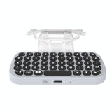 Wireless Bluetooth Gamepad with Headphone Jack for Ps5 - White