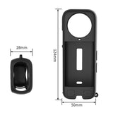 Black Silicone Case for Insta360 X4 Ox4-jst-cy Body - Extra Image