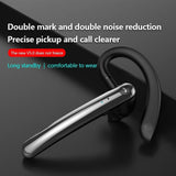 180 Degree Rotating Bluetooth 5.0 Wireless Earphones with Noise Cancellation and Mic - Top-Down View